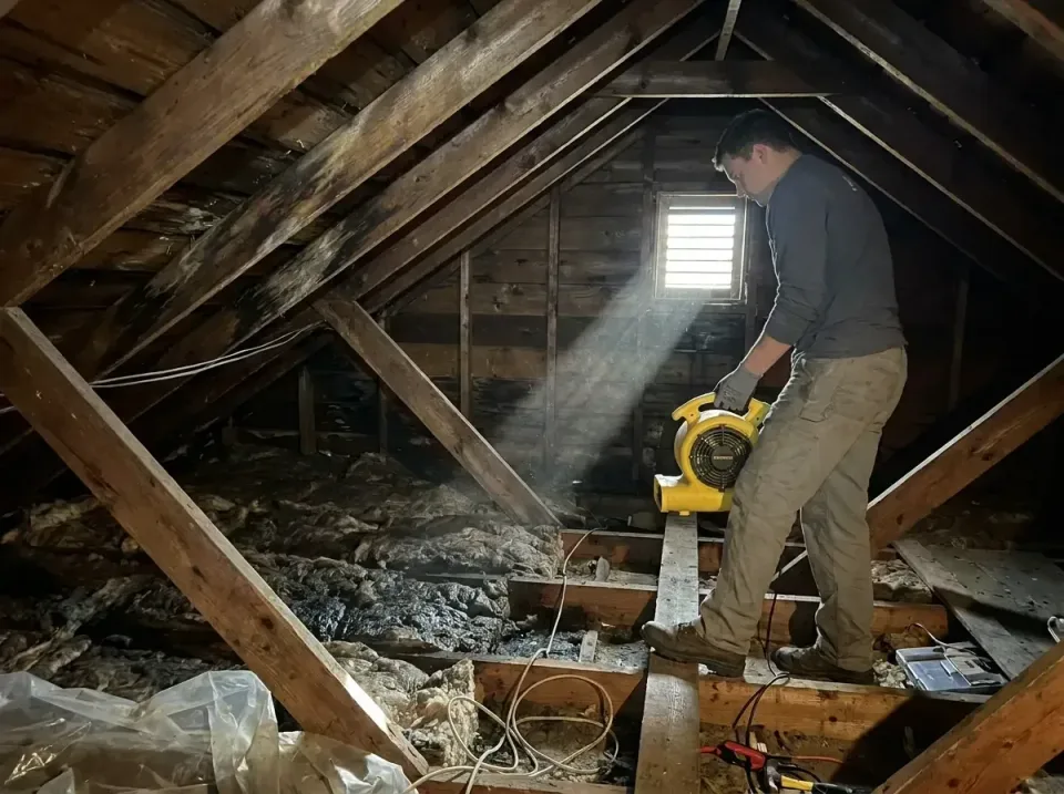 attic-water-damage-drying-proc-007 — frequently asked questions, Emergency Water Extraction & 24/7 Flood Response in Penns G…